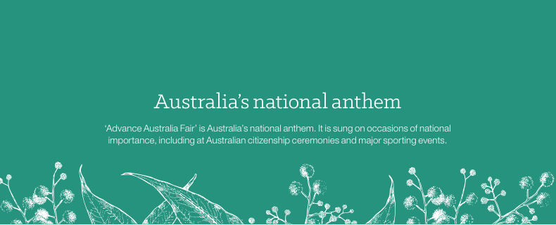 Australia’s national anthem